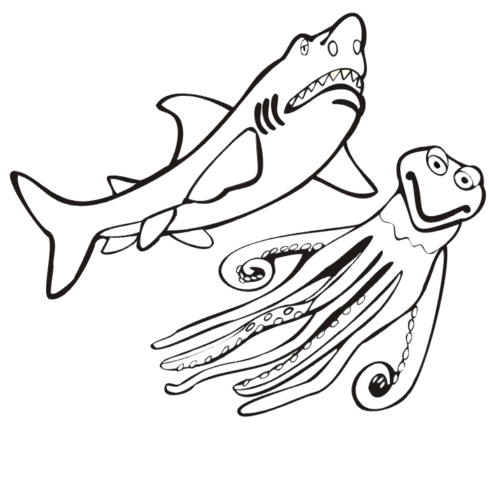 Whale Shark Coloring Pages