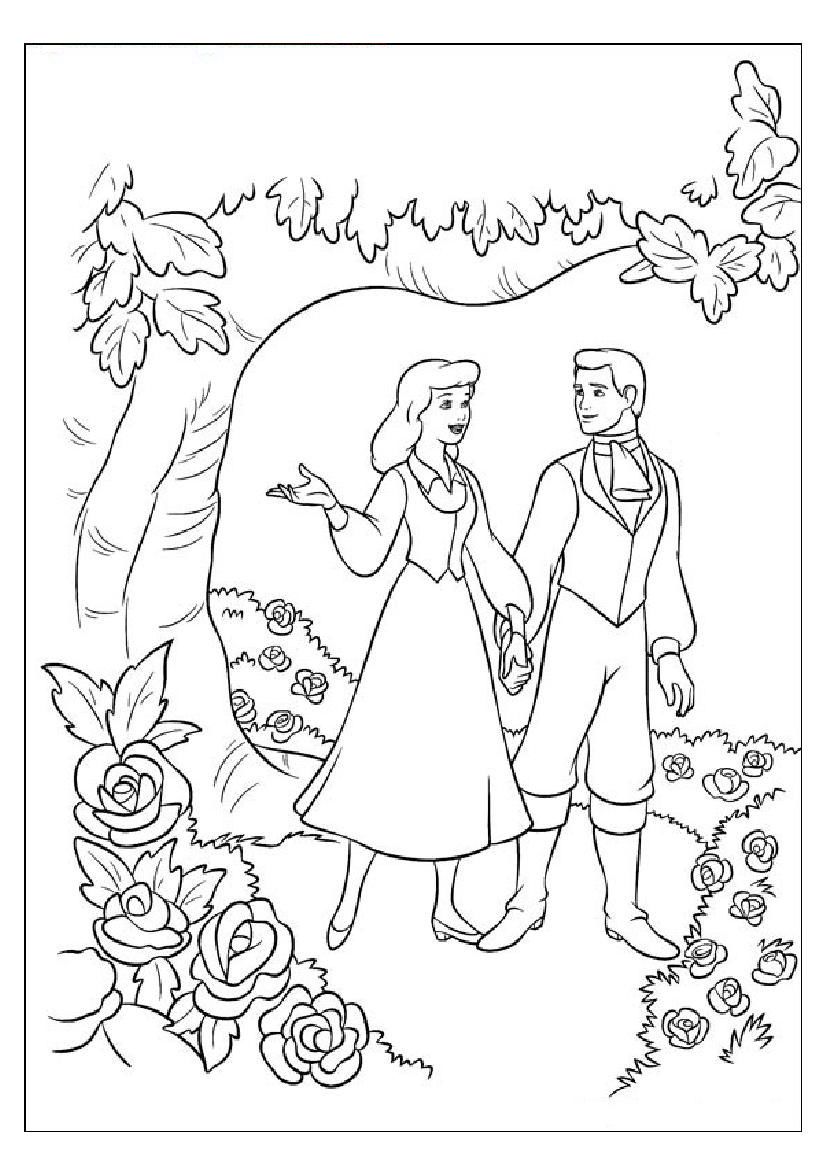 Snow White And Prince Coloring Pages Clip Art Library 37524 The Best
