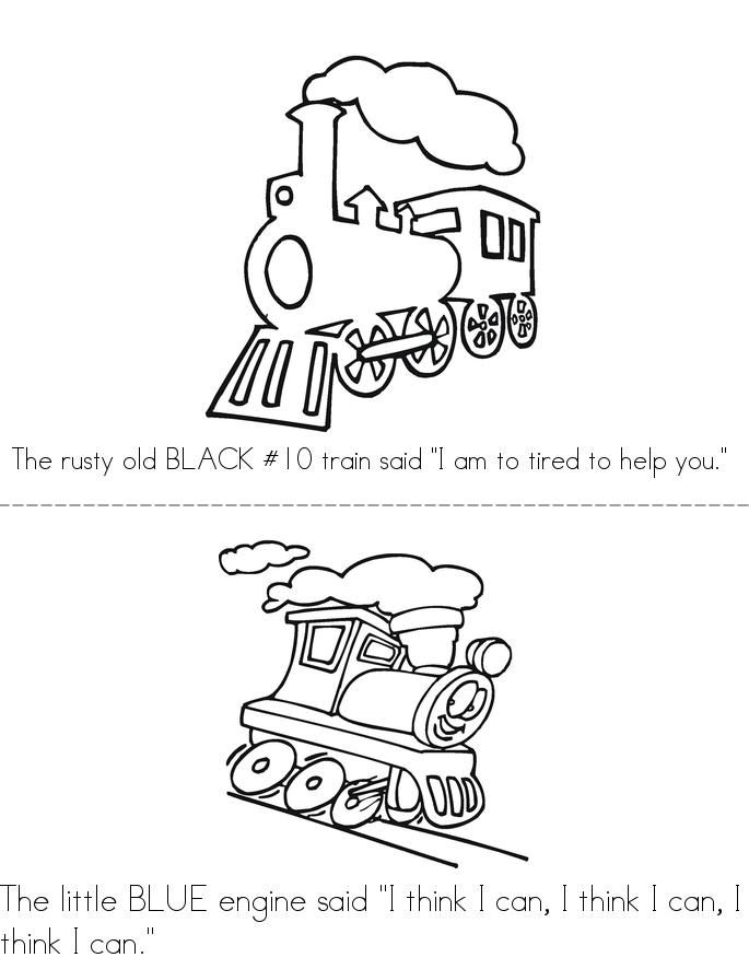 The Little Engine That Could: Free Coloring Pages for Kids