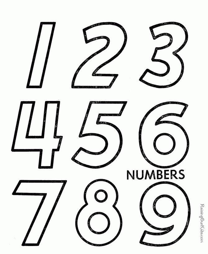 10+ Number 7 Coloring Pages For Preschoolers