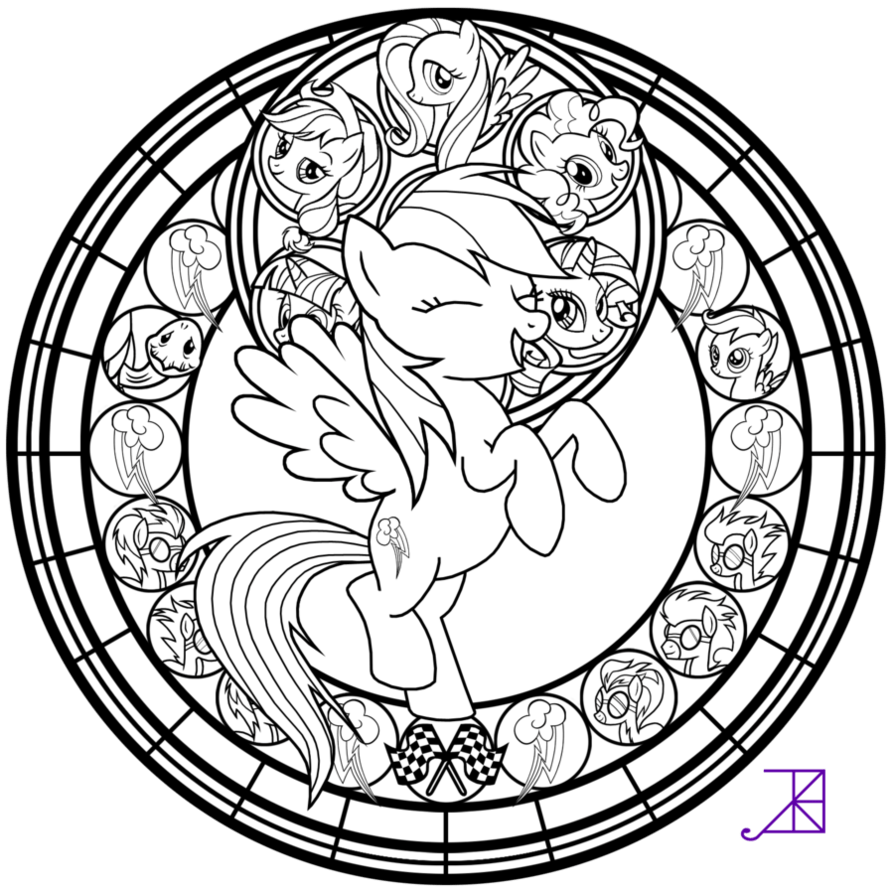 Free My Little Pony Coloring Pages Rainbow Dash Equestria Girls