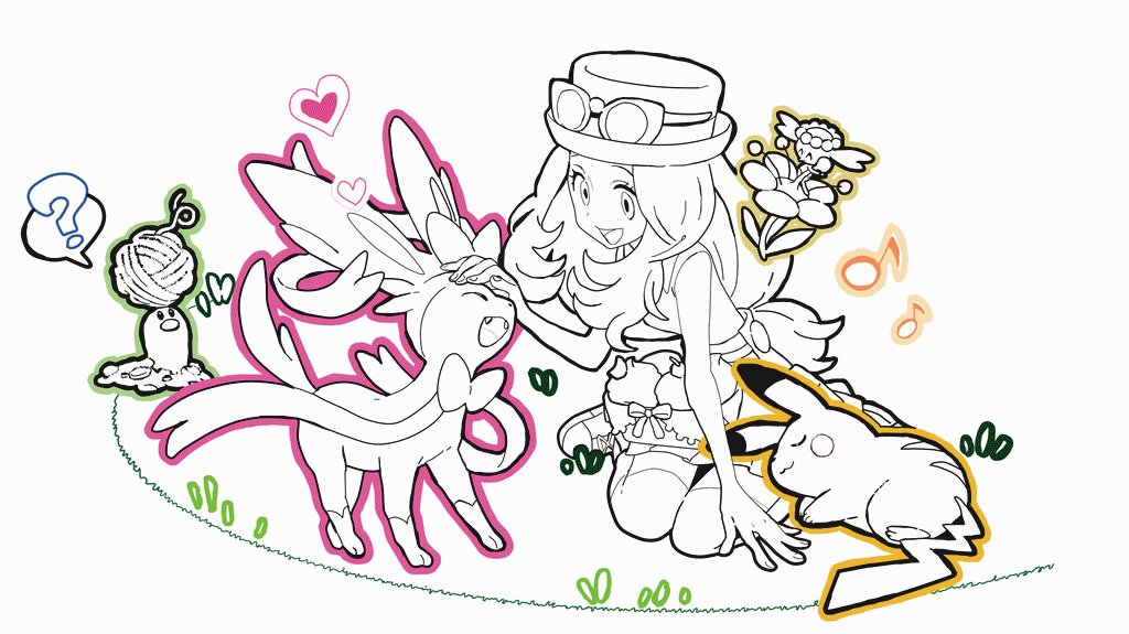10 Awesome Pokemon Xyz Coloring Pages for Every Fan KoloringPages