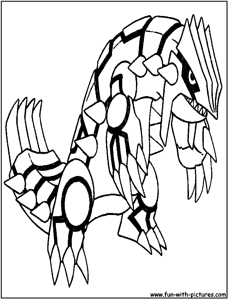 Free Pokemon Groudon Coloring Pages, Download Free Pokemon Groudon Coloring Pages png images
