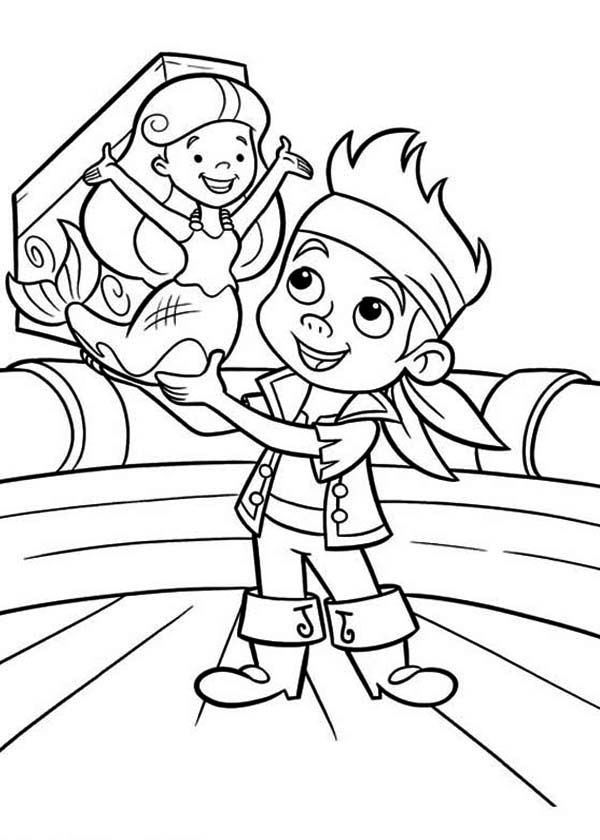 pirate and mermaid coloring pages Clip Art Library