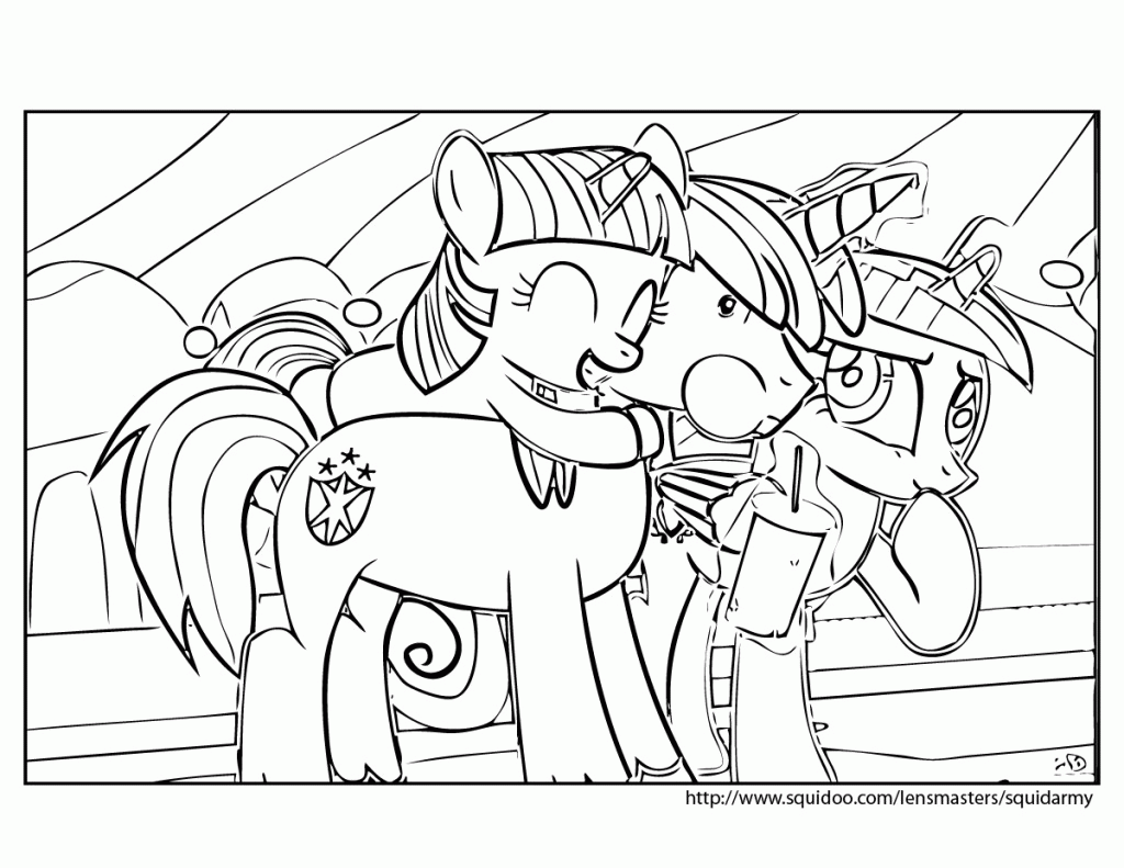 Free My Little Pony Easter Coloring Pages, Download Free My Little Pony