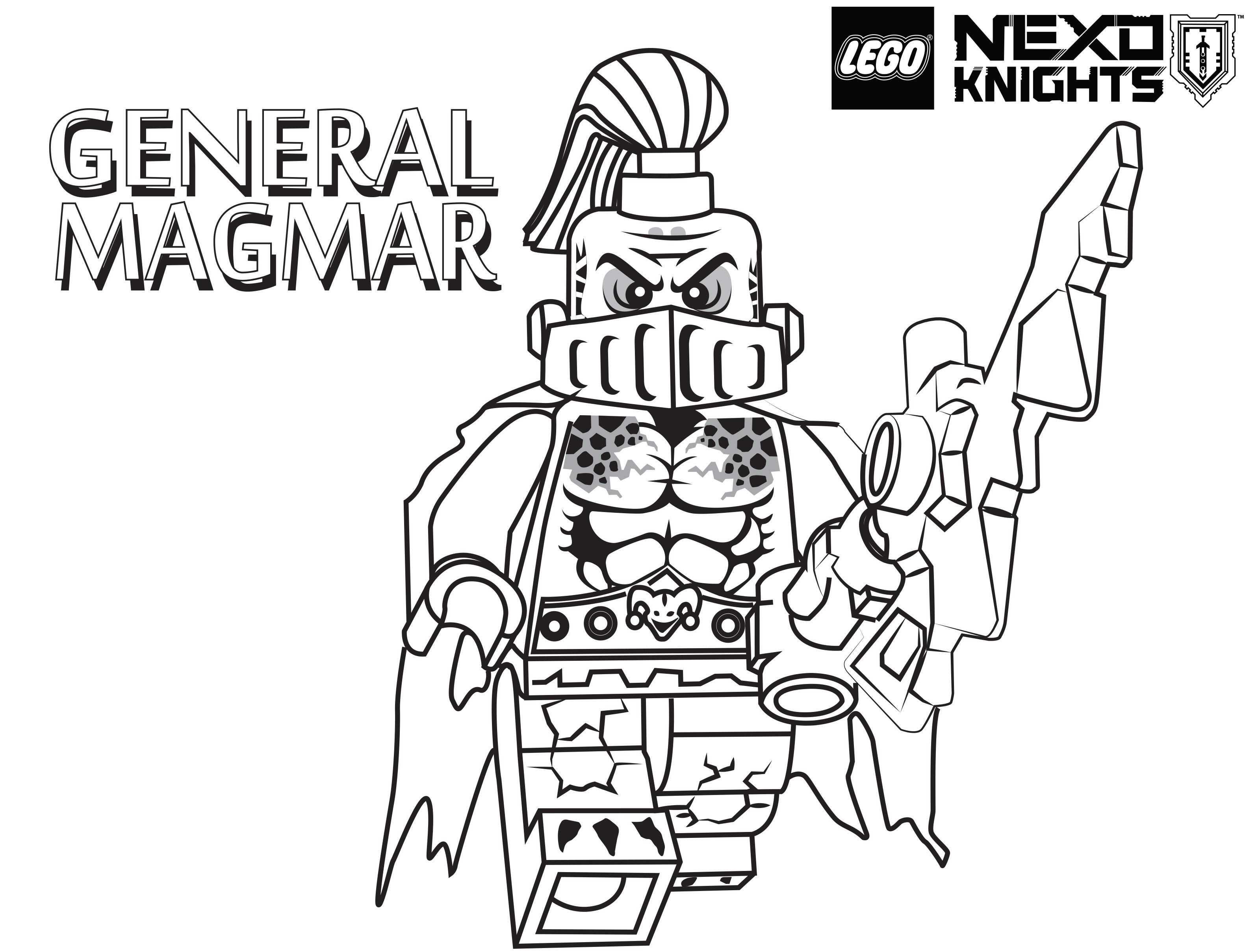 lego nexo knights coloring pages Clip Art Library