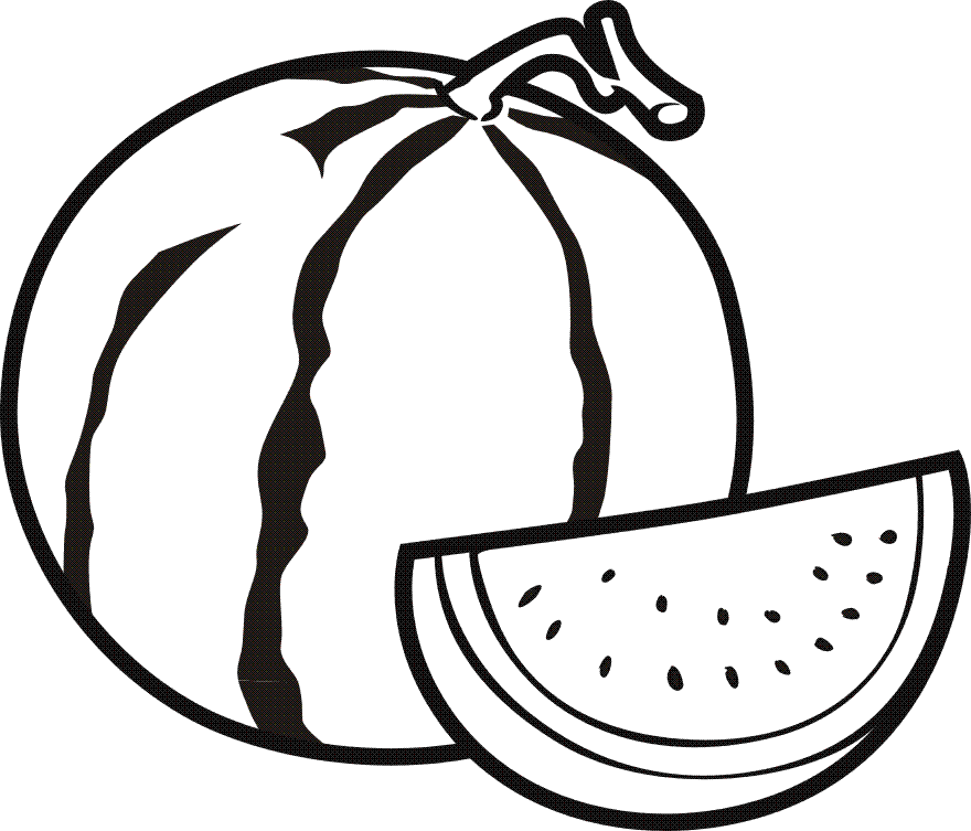 Fruits Drawing For Kids - Clip Art Library
