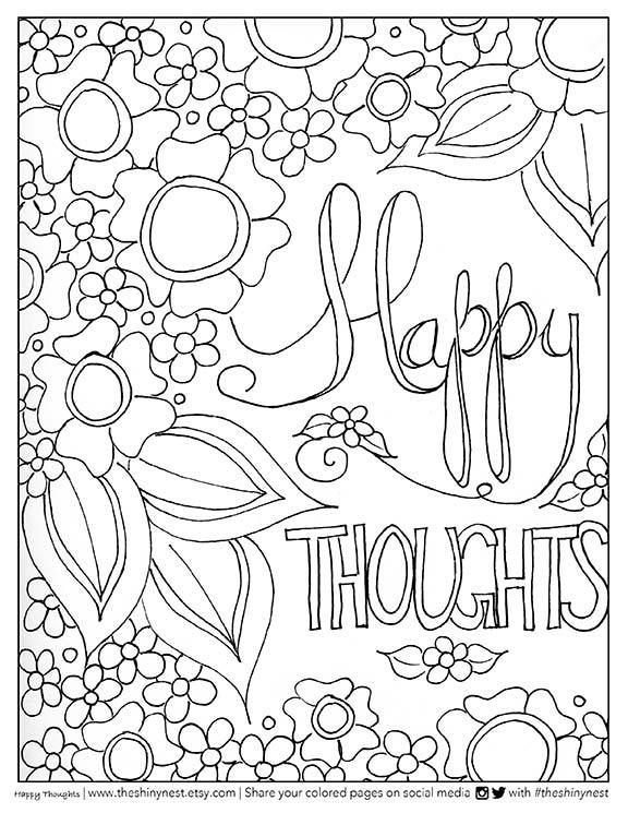 Free Sayings Coloring Pages, Download Free Sayings Coloring Pages png