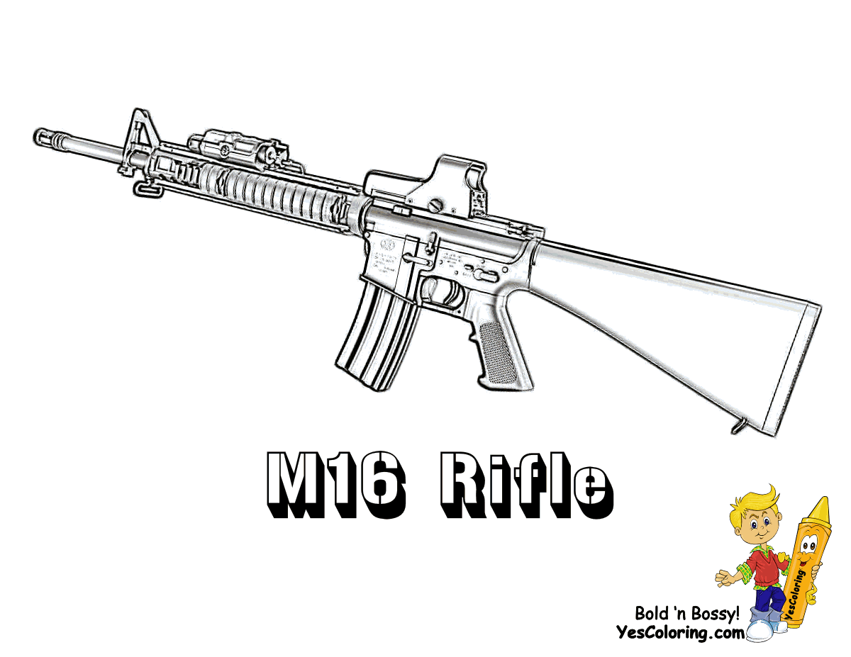 Ar 15 Coloring Pages [2025]