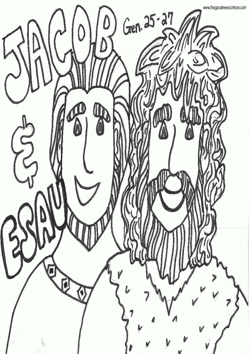 Free Free Coloring Pages Jacob And Esau, Download Free Free Coloring