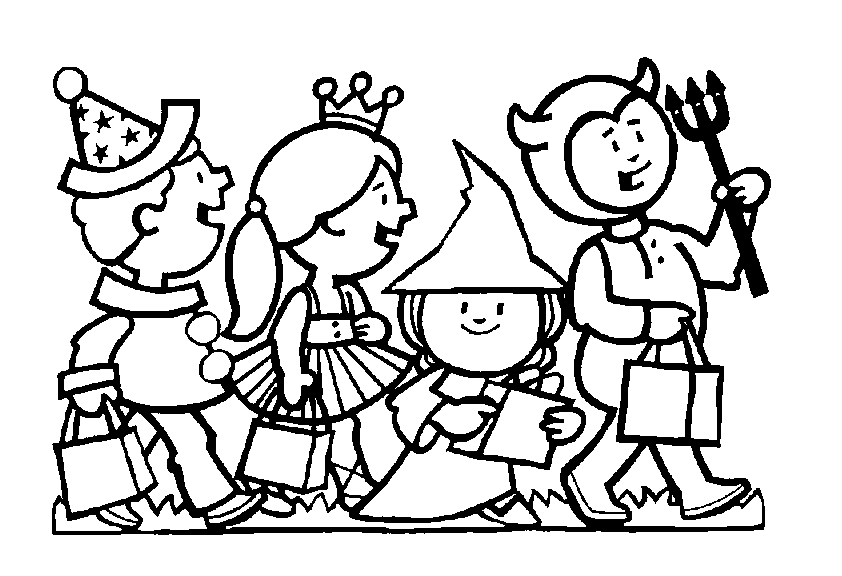 Free Halloween Coloring Pages Preschoolers, Download Free Halloween