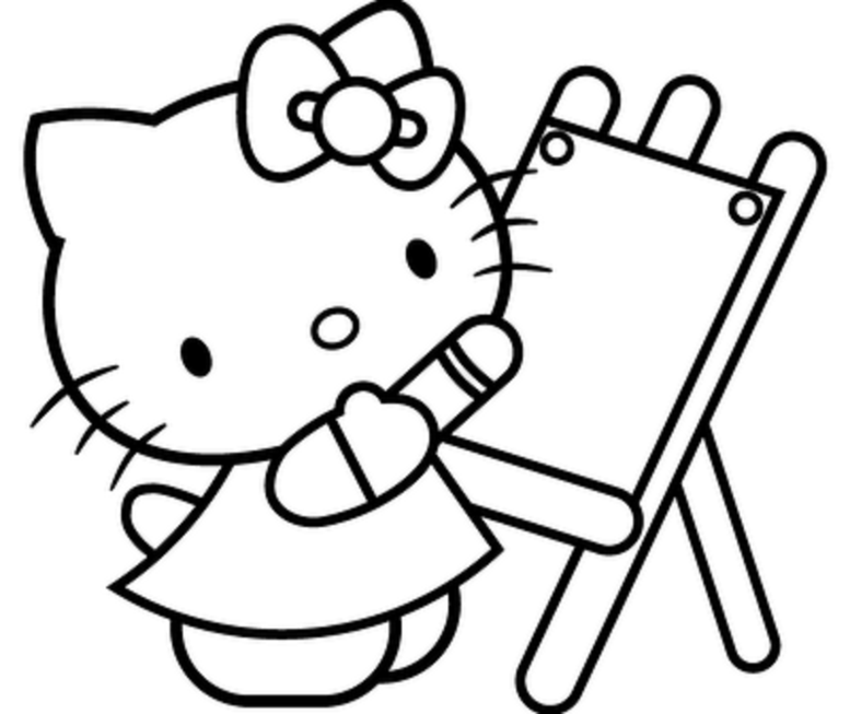 Free Hello Kitty Princess Coloring Pages, Download Free Hello Kitty