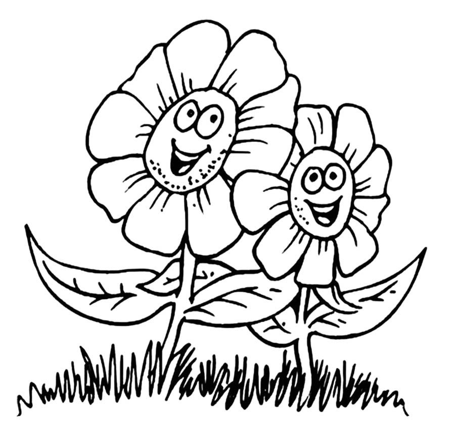 Free Happy Spring Coloring Pages, Download Free Happy Spring Coloring