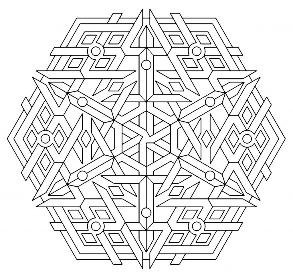 geometric pattern coloring pages Clip Art Library