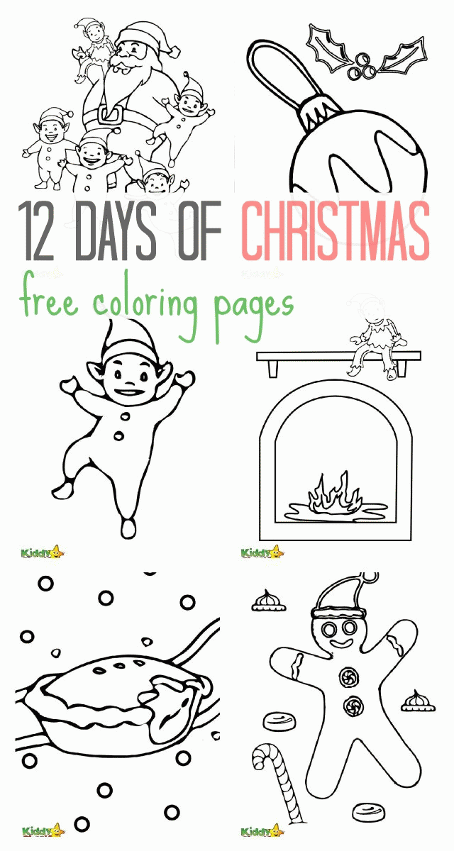 Free Free Twelve Days Of Christmas Coloring Pages, Download Free Free