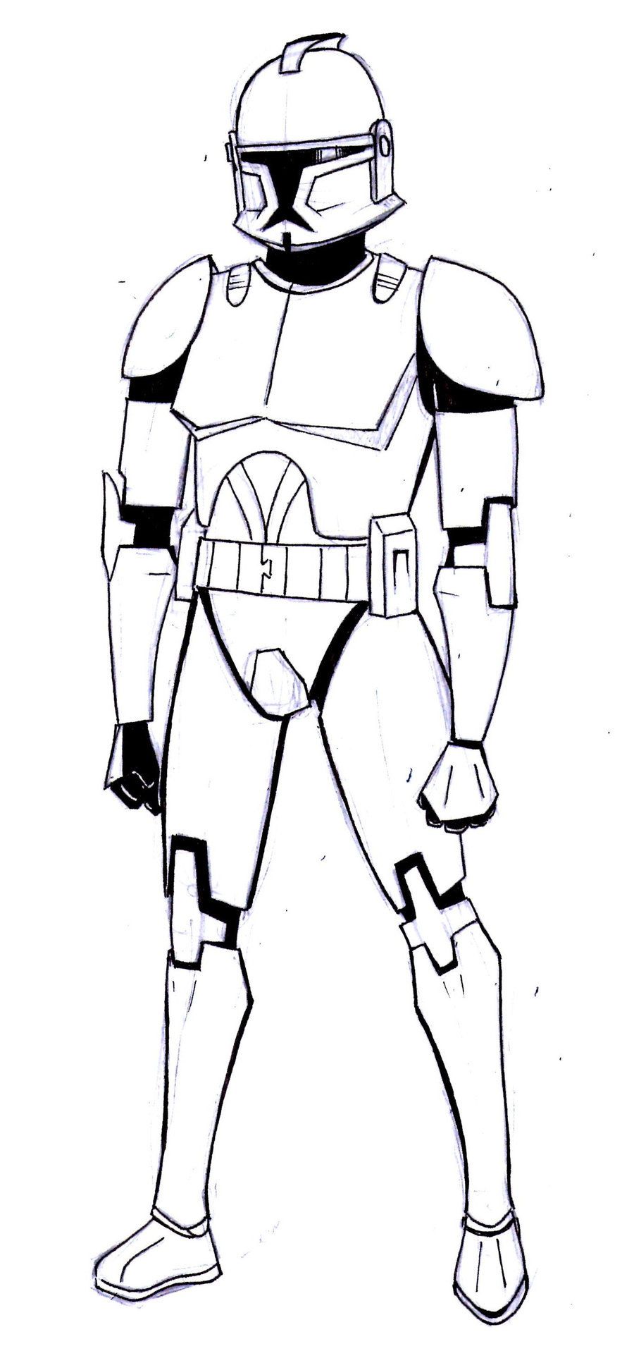 Free Star Wars Coloring Pages Captain Rex, Download Free Clip Art, Free