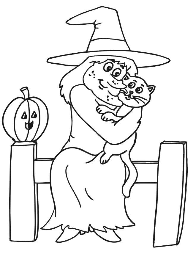 Winnie The Witch Coloring Pages