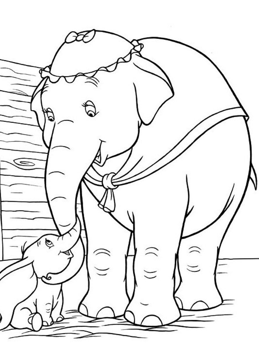 Free Dumbo Coloring Pages To Print, Download Free Dumbo Coloring Pages To Print png images, Free