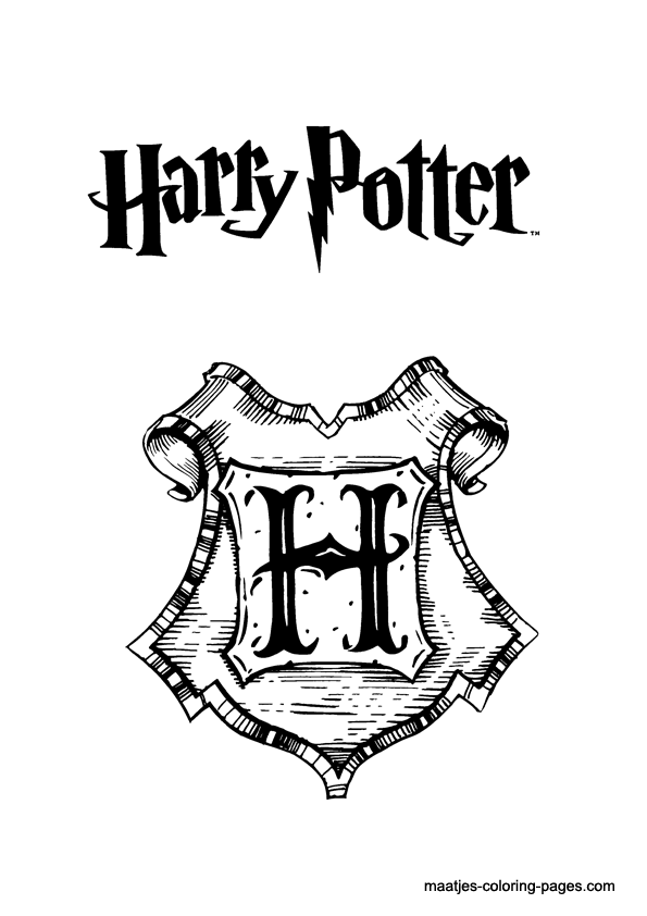 Free Harry Potter And The Philosophers Stone Coloring Pages, Download