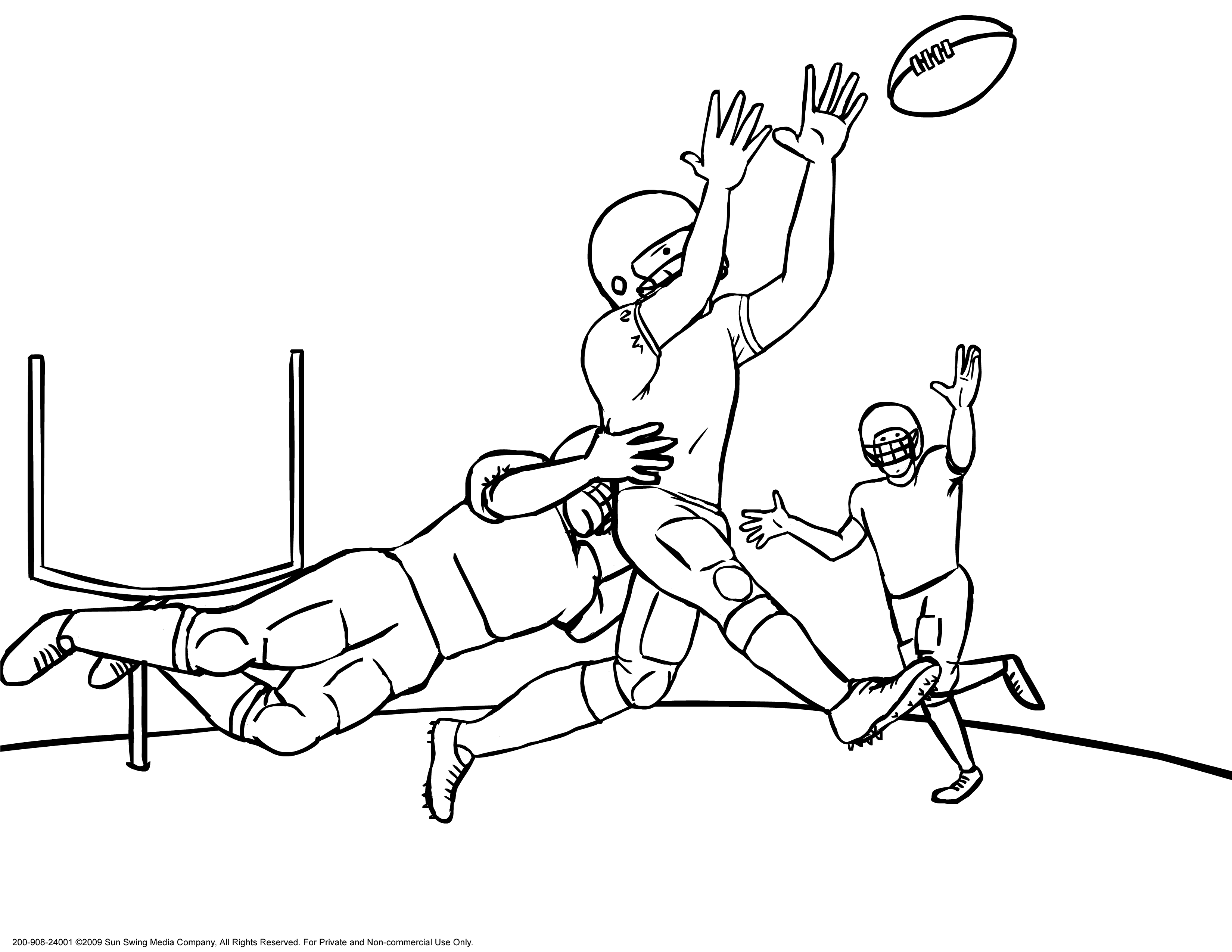 A Player Doing A Throw In Soccer Coloring Page