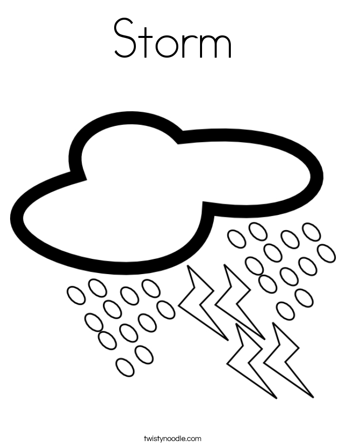 Weather Coloring Pages Preschool Coloring Pages