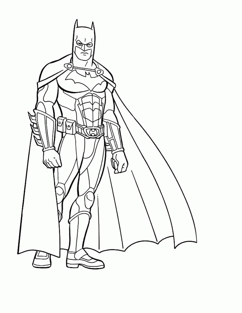 Free Batman Dark Knight Coloring Pages, Download Free Batman Dark