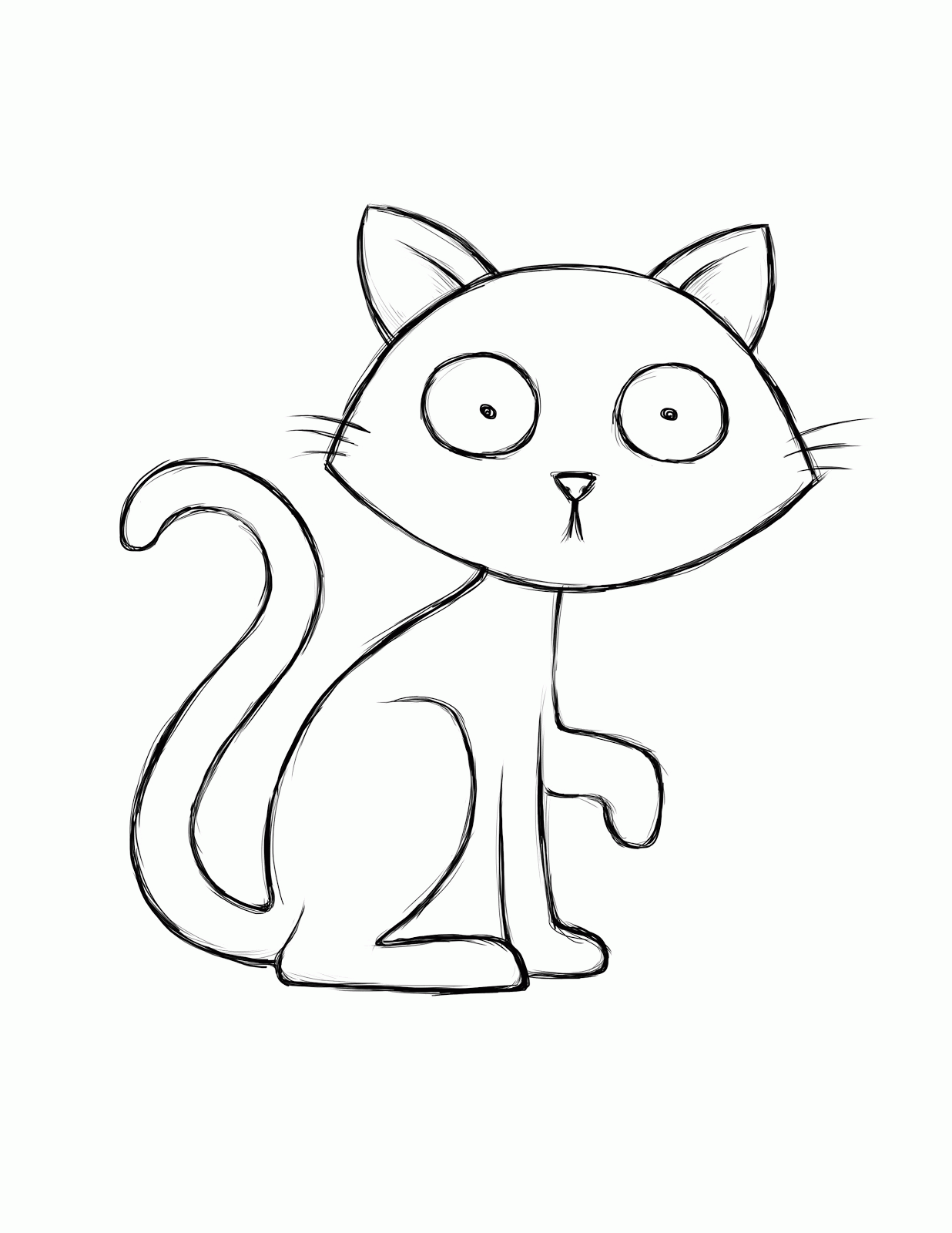 splat the cat coloring Clip Art Library