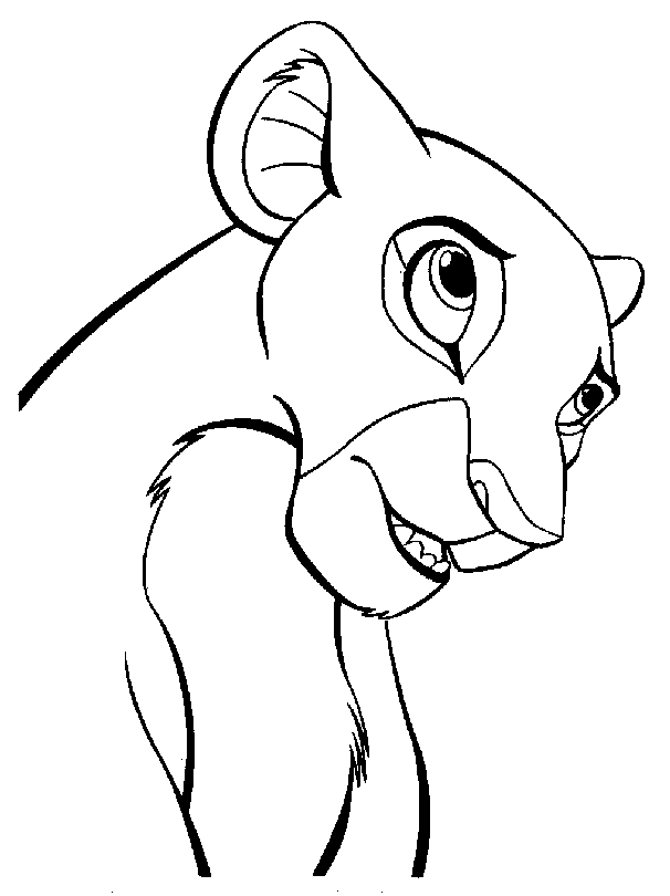 Lion King Coloring Pages Kiara