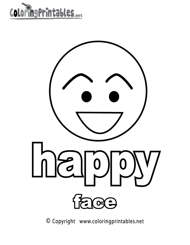 Free Free Smiley Face Coloring Pages, Download Free Free Smiley Face Coloring Pages png images