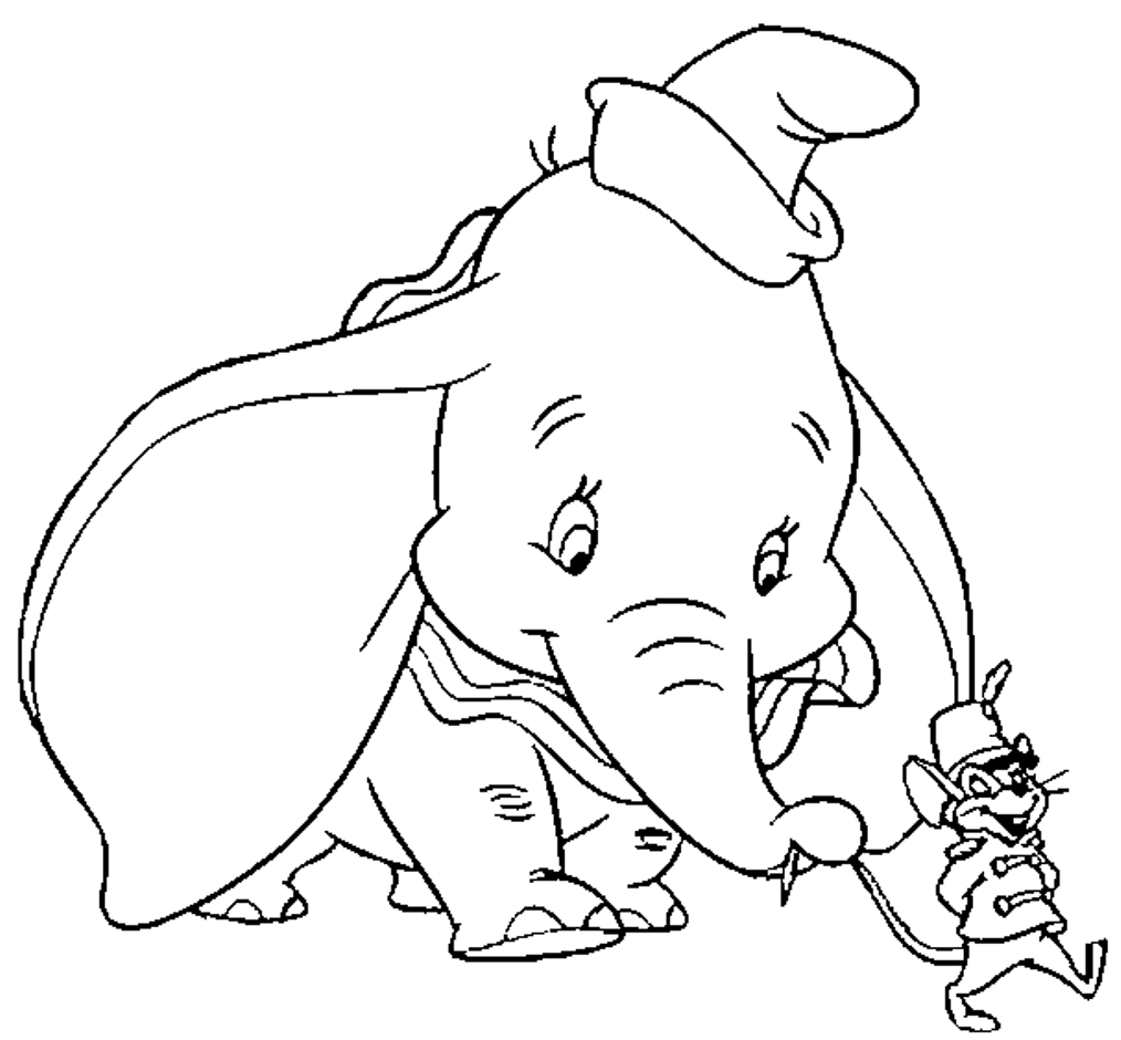 Free Dumbo Coloring Pages To Print, Download Free Dumbo Coloring Pages