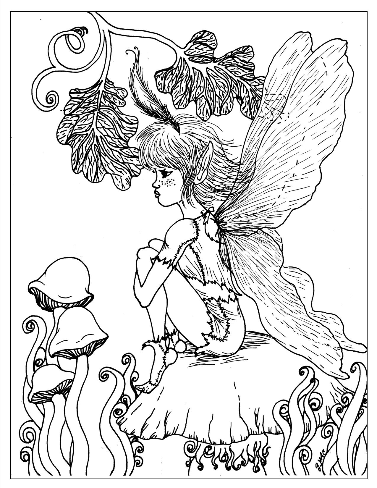 Step into a World of Magic with Fantasy Coloring Pages