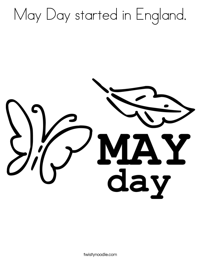 Free May Day Coloring Sheets, Download Free May Day Coloring Sheets png