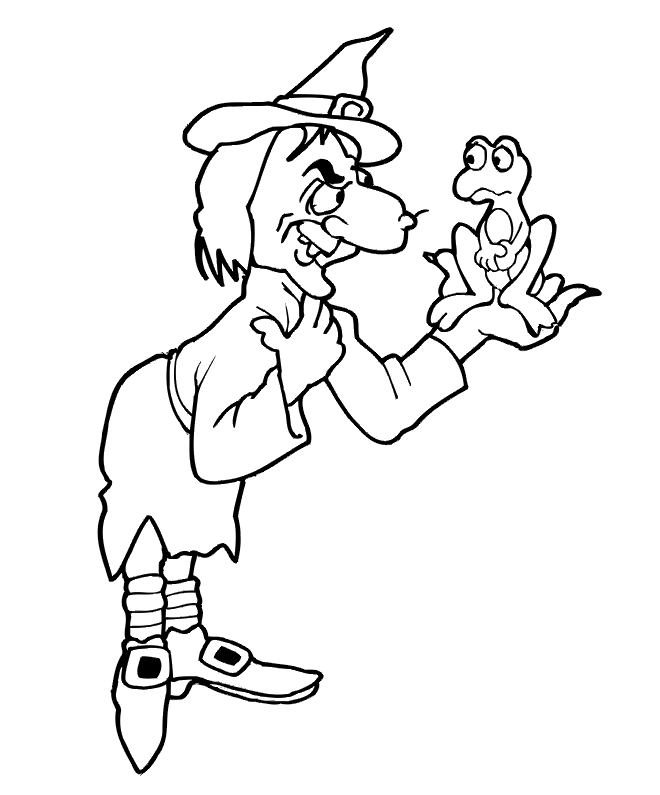 WITCH coloring pages 67 printables to color online for Halloween