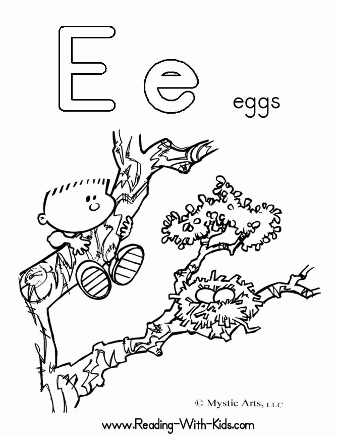 Free Letter E Coloring Sheet, Download Free Letter E Coloring Sheet png