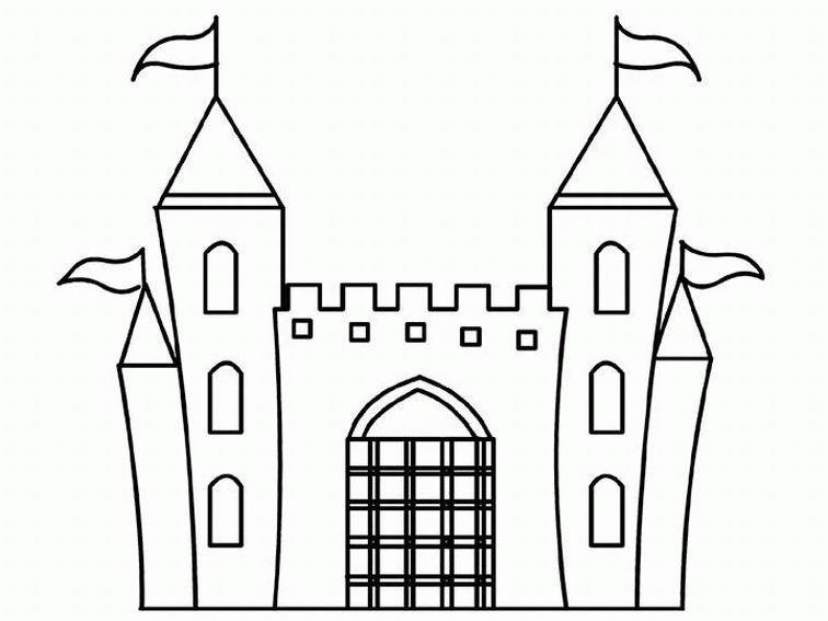 Free Disney Castle Coloring Pages Printable, Download Free Disney