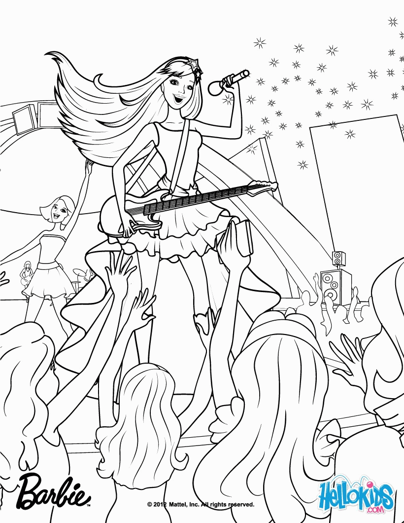Free Free Coloring Pages Of Barbie Princesses, Download Free Free