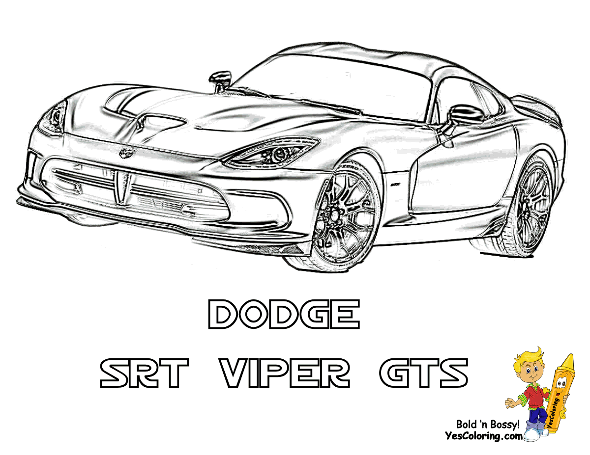dodge cars coloring pages Clip Art Library