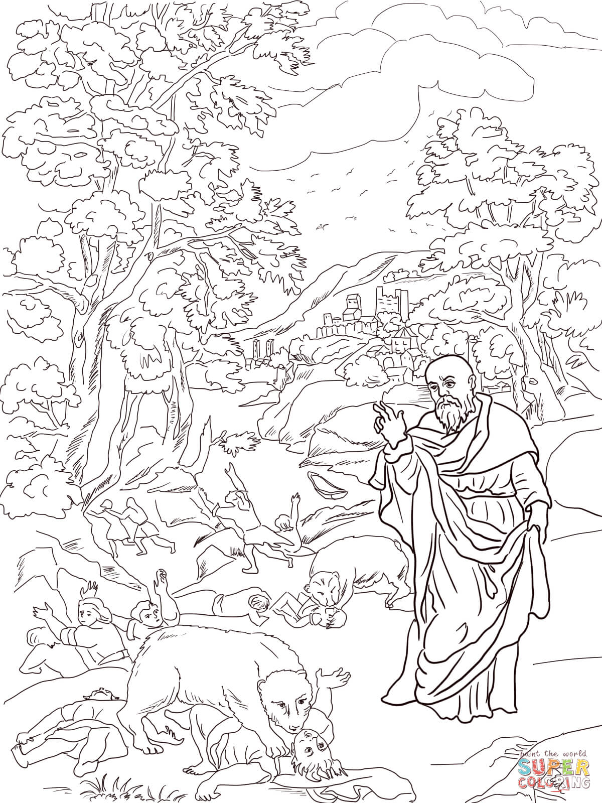 Free Elisha Coloring Pages, Download Free Elisha Coloring Pages png images, Free ClipArts on