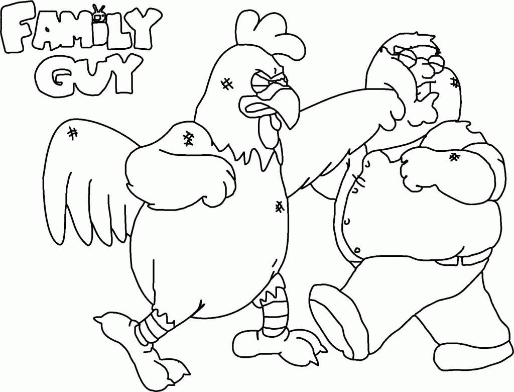 Free Stewie Family Guy Coloring Pages, Download Free Stewie Family Guy