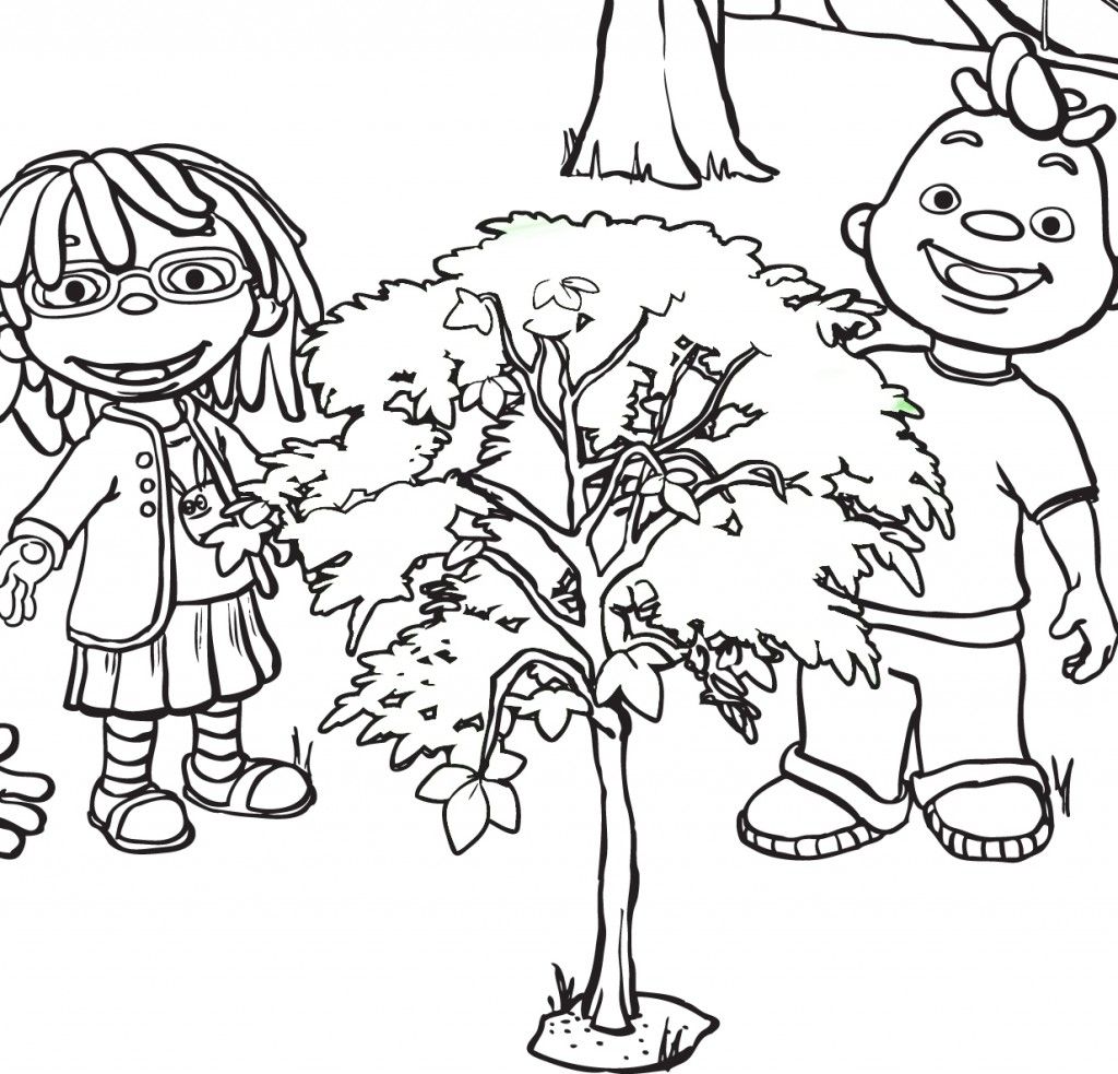 Free Sid The Science Kid Coloring Page, Download Free Sid The Science