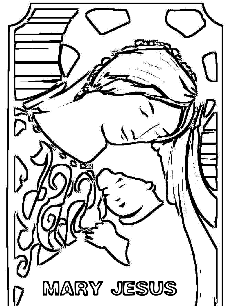 Free Coloring Pages Of Mother Mary, Download Free Coloring Pages Of