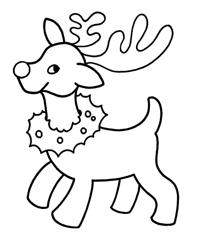 Reindeer Templates For Christmas
