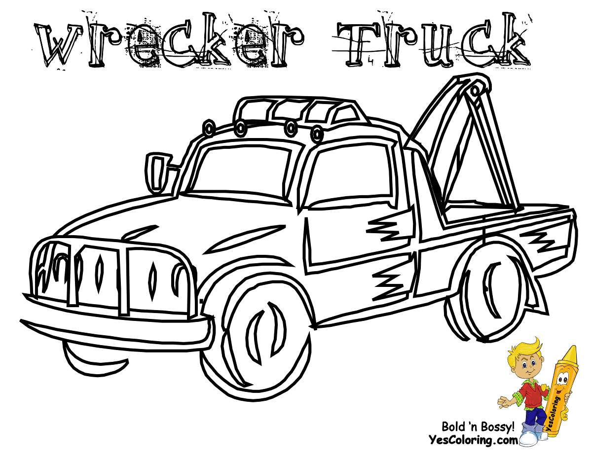 Halloween Truck Coloring Page Coloring Pages