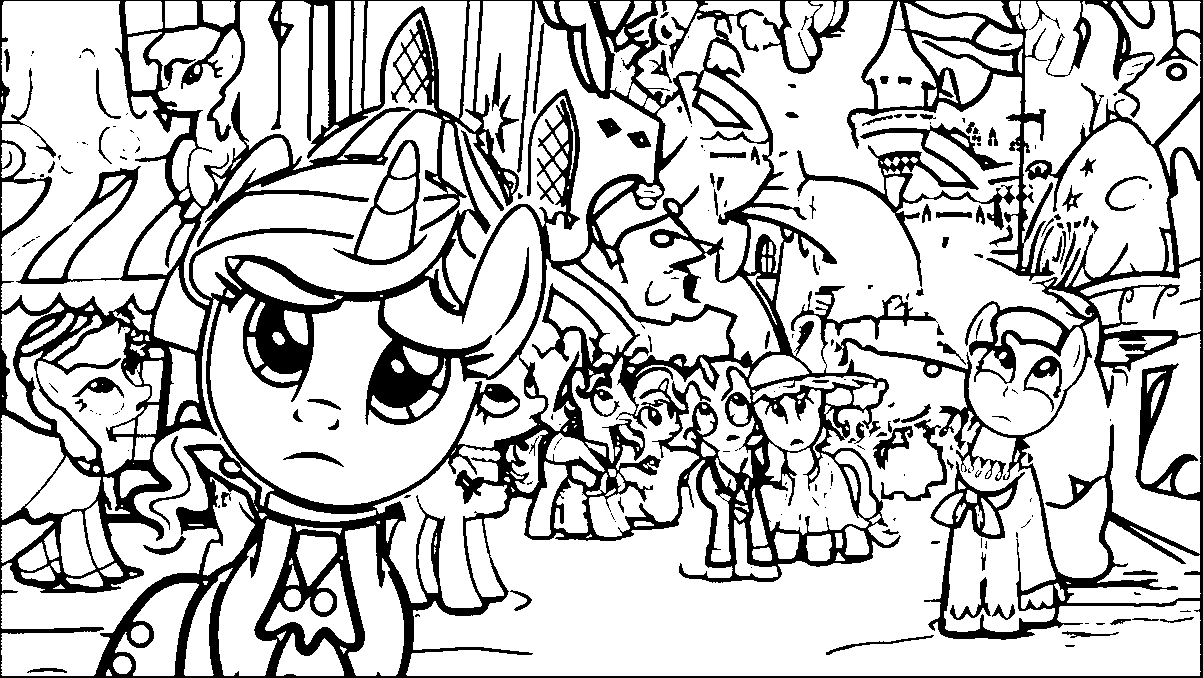 Free My Little Pony Easter Coloring Pages, Download Free My Little Pony