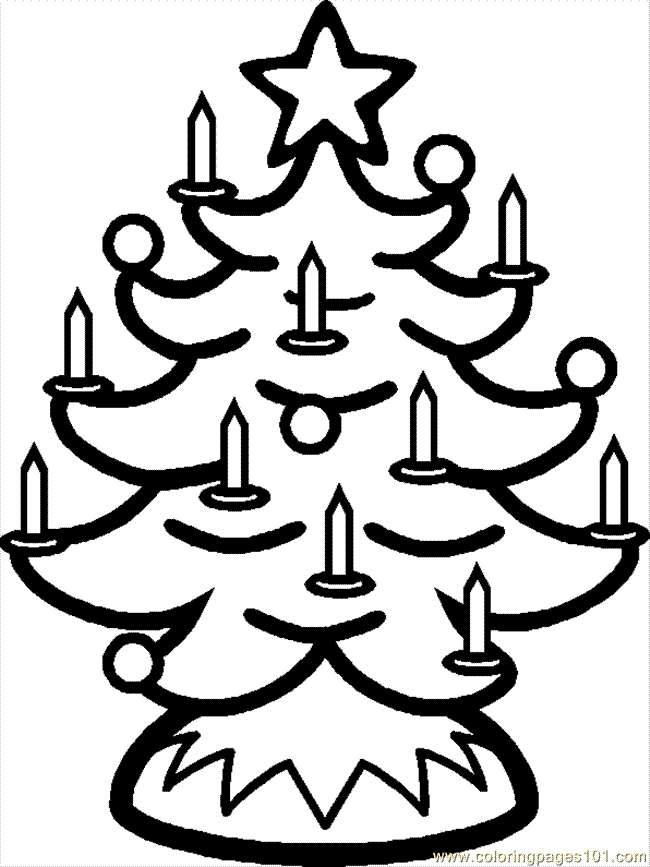 Free Christmas Bulb Coloring Page, Download Free Christmas Bulb