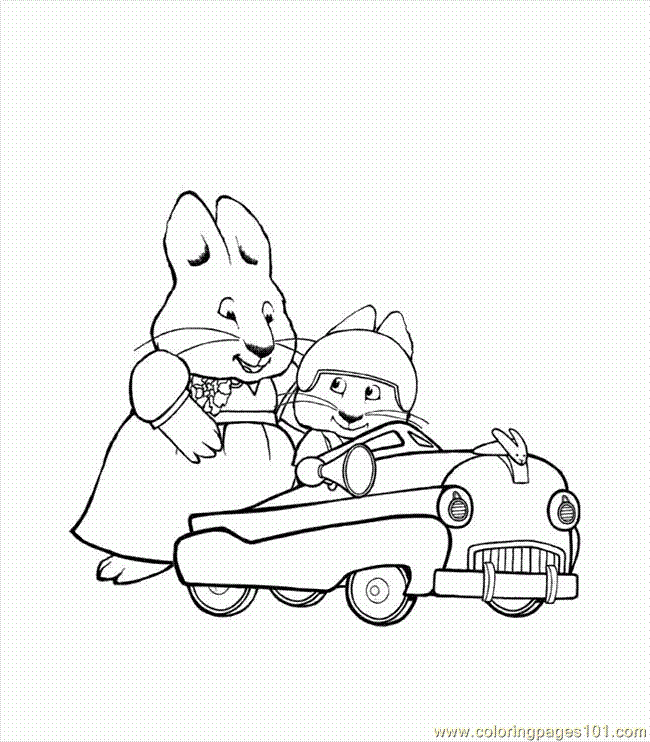 max and ruby christmas coloring pages Clip Art Library
