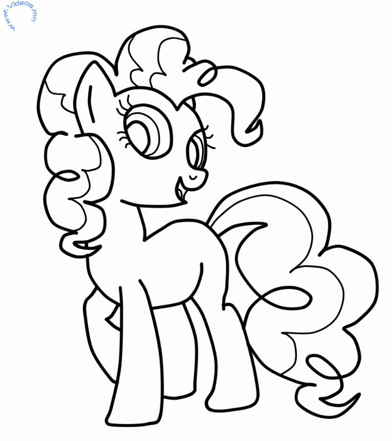 Free Pinkie Pie Pony Coloring Pages, Download Free Pinkie Pie Pony