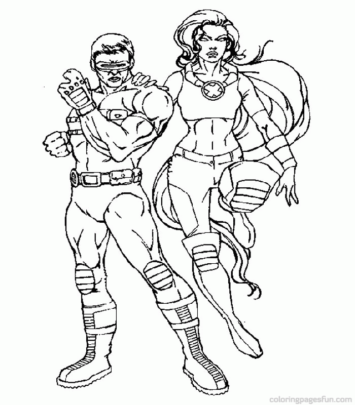 Free Xmen Coloring Pages, Download Free Xmen Coloring Pages png images
