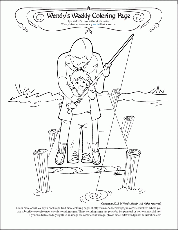 Commercial Beach Clip Art Coloring Pages