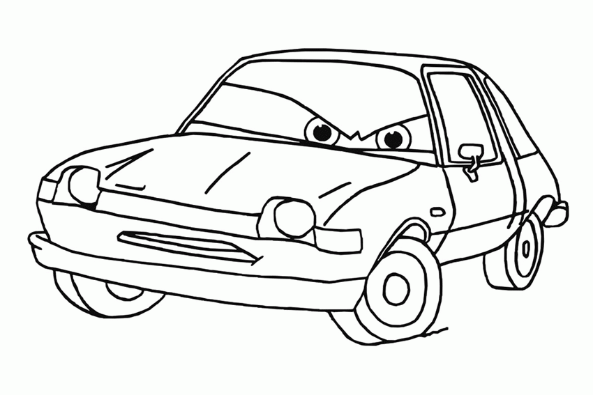 Free Cars 2 Coloring Pages Free, Download Free Cars 2 Coloring Pages
